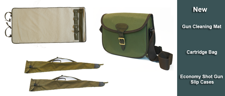 Cartridge Bag, Gunn Cleaning Mat & Economy Shot Gun Slip Cases | NEW for 2021